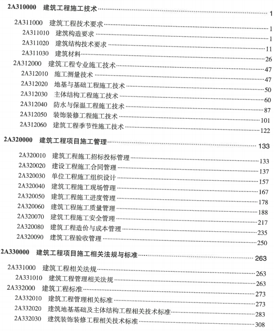 2021年二级建造师新版教材建筑工程